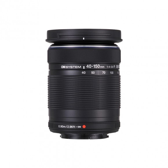 OM System M.Zuiko Digital ED 40-150mm f/4-5.6 R Lens with Wrapping Case - Black